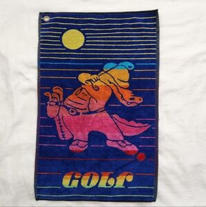 Colorful GATOR Golf Towel. High Quality. Plush Terry Towel